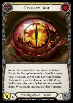 Beast Within (Regular) - History Pack 1 - Black Label