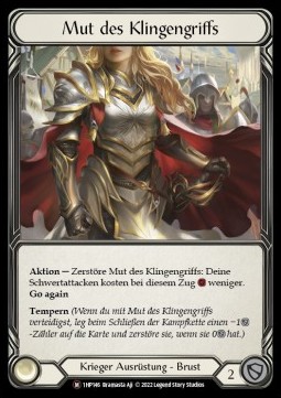 Courage of Bladehold (Regular) - History Pack 1 - Black Label