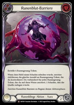 Runeblood Barrier (Regular) - History Pack 1 - Black Label