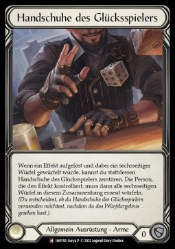Gambler's Gloves (Regular) - History Pack 1 - Black Label
