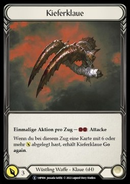Mandible Claw (Regular) - History Pack 1 - Black Label