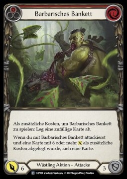 Savage Feast (Red) (Regular) - History Pack 1 - Black Label