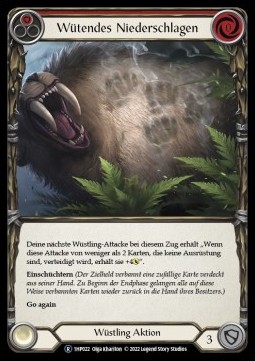 Barraging Beatdown (Red) (Regular) - History Pack 1 - Black Label