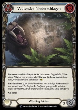 Barraging Beatdown (Blue) (Regular) - History Pack 1 - Black Label