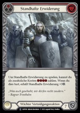 Staunch Response (Red) (Regular) - History Pack 1 - Black Label