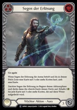 Blessing of Deliverance (Blue) (Regular) - History Pack 1 - Black Label