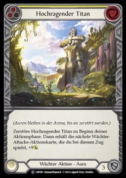 Towering Titan (Yellow) (Regular) - History Pack 1 - Black Label