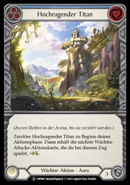 Towering Titan (Blue) (Regular) - History Pack 1 - Black Label