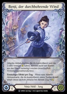 Benji, the Piercing Wind (Regular) - History Pack 1 - Black Label