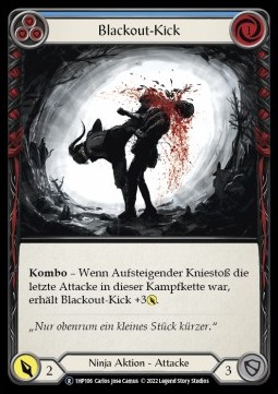 Blackout Kick (Blue) (Regular) - History Pack 1 - Black Label