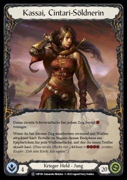 Kassai, Cintari Sellsword (Regular) - History Pack 1 - Black Label