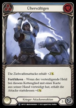 Overpower (Blue) (Regular) - History Pack 1 - Black Label
