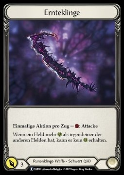 Reaping Blade (Regular) - History Pack 1 - Black Label