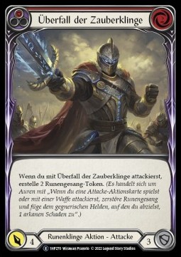 Spellblade Assault (Red) (Regular) - History Pack 1 - Black Label