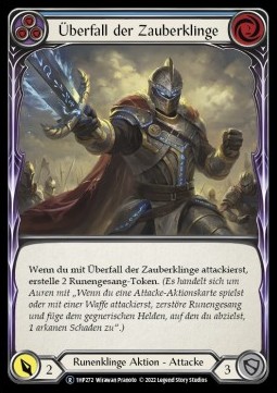 Spellblade Assault (Blue) (Regular) - History Pack 1 - Black Label