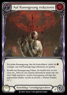 Reduce to Runechant (Red) (Regular) - History Pack 1 - Black Label