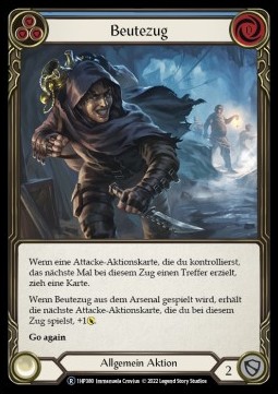 Plunder Run (Blue) (Regular) - History Pack 1 - Black Label