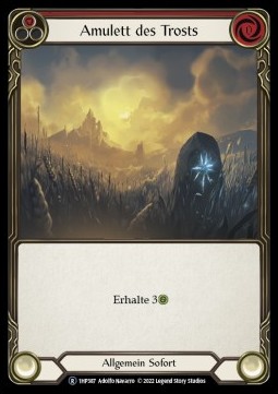 Sigil of Solace (Red) (Regular) - History Pack 1 - Black Label
