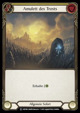 Sigil of Solace (Yellow) (Regular) - History Pack 1 - Black Label
