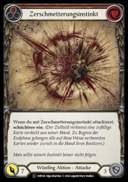 Smash Instinct (Red) (Regular) - History Pack 1 - Black Label