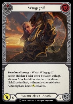 Chokeslam (Red) (Regular) - History Pack 1 - Black Label