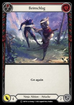 Leg Tap (Red) (Regular) - History Pack 1 - Black Label