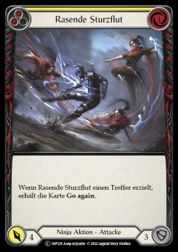 Torrent of Tempo (Yellow) (Regular) - History Pack 1 - Black Label