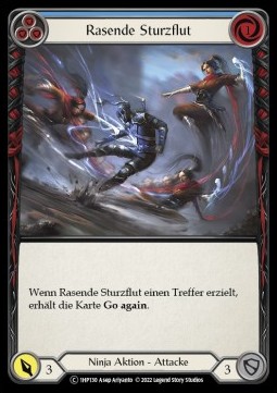Torrent of Tempo (Blue) (Regular) - History Pack 1 - Black Label