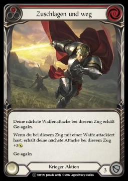 Hit and Run (Red) (Regular) - History Pack 1 - Black Label