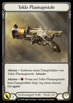 Teklo Plasma Pistol (Regular) - History Pack 1 - Black Label