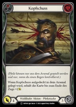 Head Shot (Red) (Regular) - History Pack 1 - Black Label