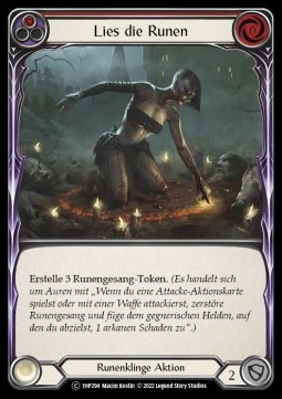 Read the Runes (Red) (Regular) - History Pack 1 - Black Label