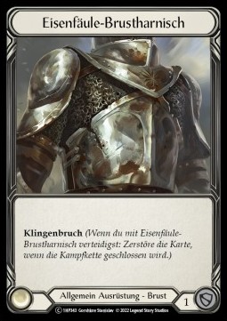 Ironrot Plate (Regular) - History Pack 1 - Black Label