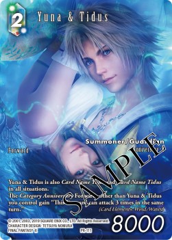 Yuna & Tidus (PR-111) - Promos