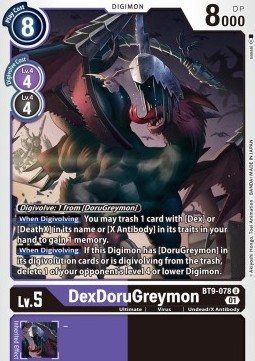 DexDoruGreymon (BT9-078) - X Record