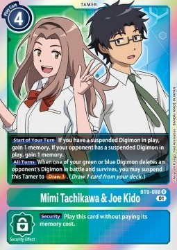 Mimi Tachikawa & Joe Kido (BT9-088) - X Record