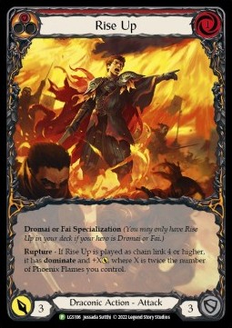Rise Up (Extended Art Rainbow Foil) - LGS Promos