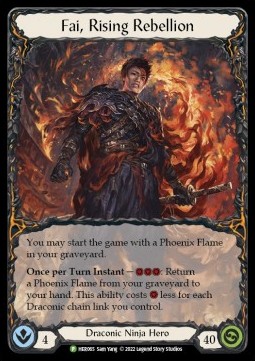 Fai, Rising Rebellion (Rainbow Foil) - Hero Promos