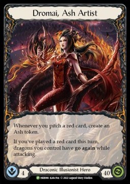 Dromai, Ash Artist (Rainbow Foil) - Hero Promos