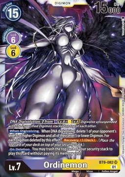 Ordinemon (BT9-082) (V.1) - X Record