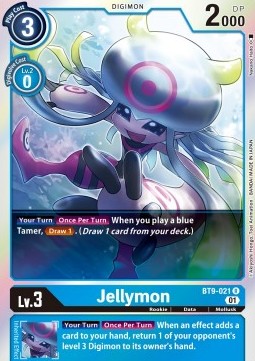 Jellymon (BT9-021) (V.1) - X Record