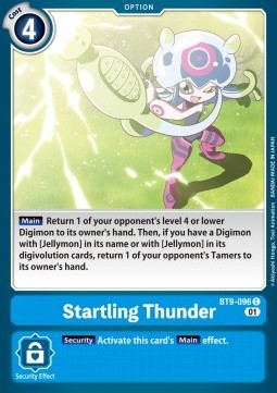 Startling Thunder (BT9-096) - X Record