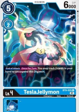 TeslaJellymon (BT9-025) - X Record