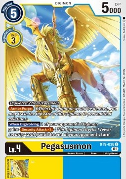 Pegasusmon (BT9-038) - X Record