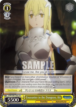 Encounter in the Dungeon, Ais (V.1 - Trial Deck) - Is It Wrong to Try to Pick Up Girls in a Dungeon?