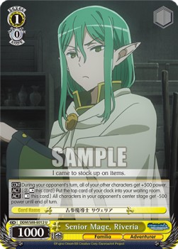 Senior Mage, Riveria - Is It Wrong to Try to Pick Up Girls in a Dungeon?