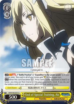 End of Special Training, Ais - Is It Wrong to Try to Pick Up Girls in a Dungeon?