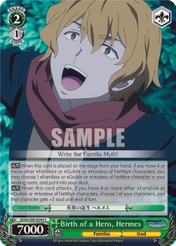 Birth of a Hero, Hermes - Is It Wrong to Try to Pick Up Girls in a Dungeon?