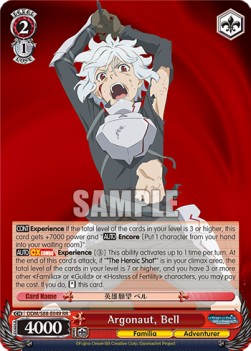 Argonaut, Bell (V.1 - Double Rare) - Is It Wrong to Try to Pick Up Girls in a Dungeon?