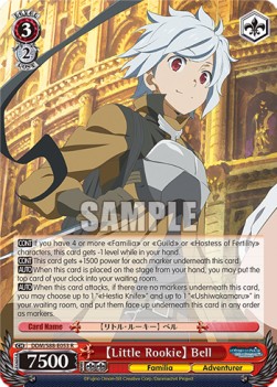 【Little Rookie】 Bell (V.1 - Rare) - Is It Wrong to Try to Pick Up Girls in a Dungeon?